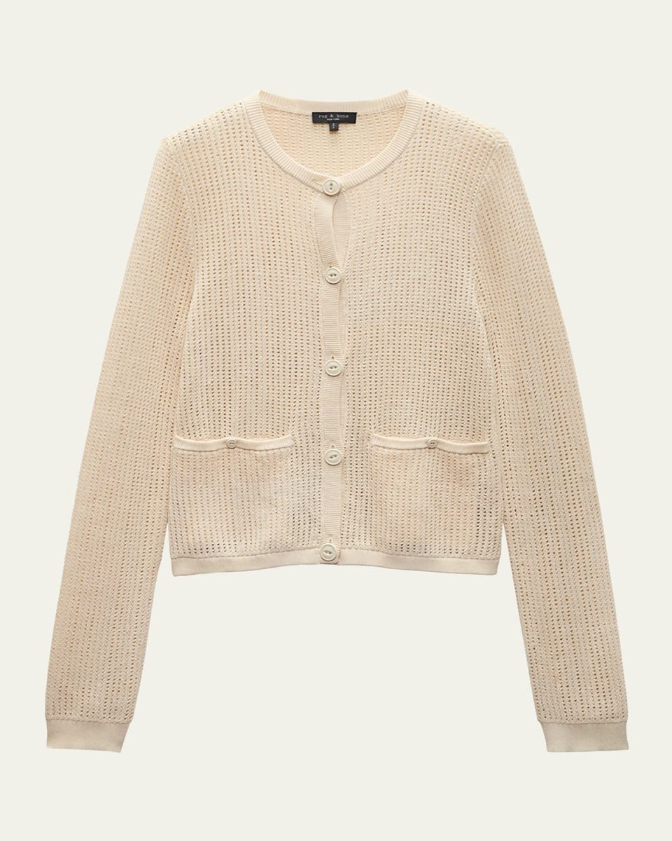 Viola Open-Knit Cardigan